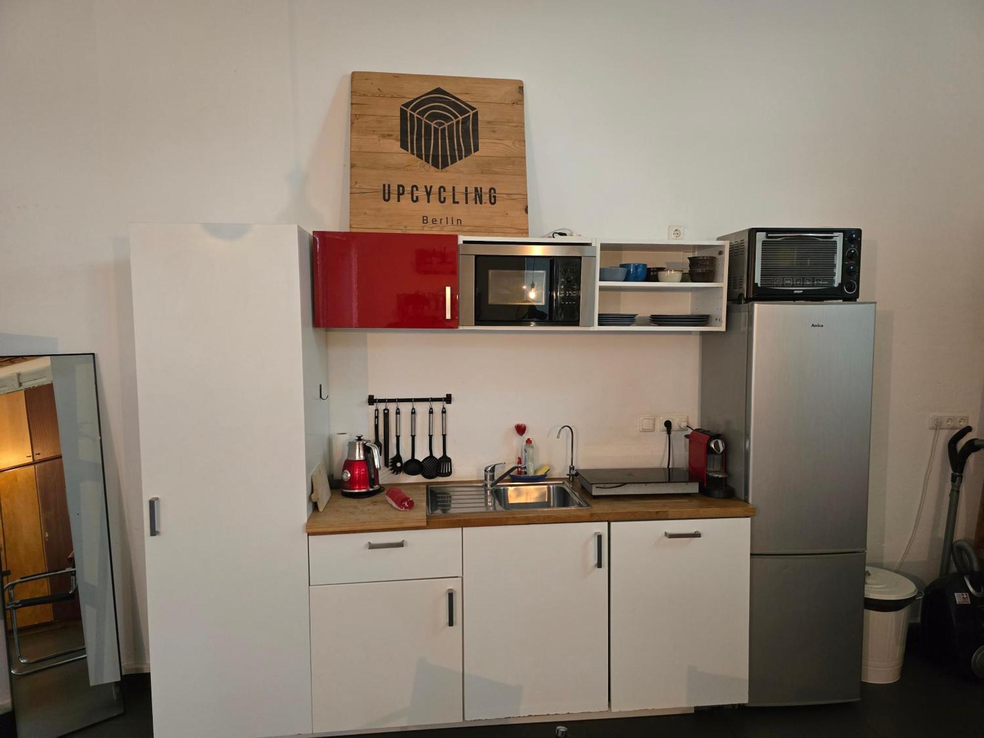 Luftiges Upcycling Im Eg - Zentral Apartamento Berlín